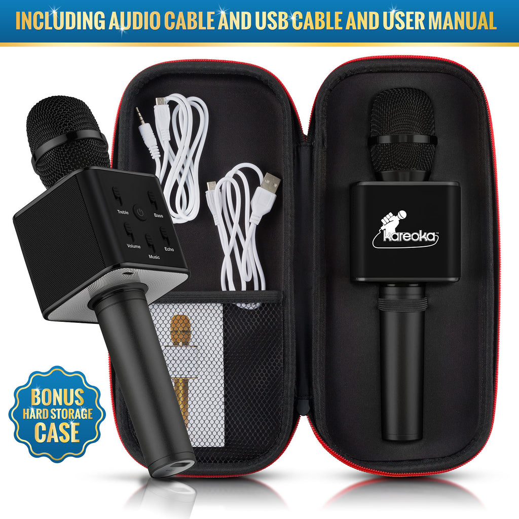 Mike Wireless Microphone with built-in Speaker –